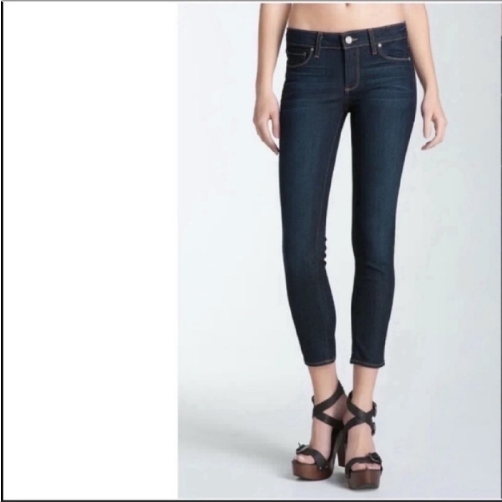 Paige Denim Kylie Crop Skinny Jeans Dark
Ankle Size 25